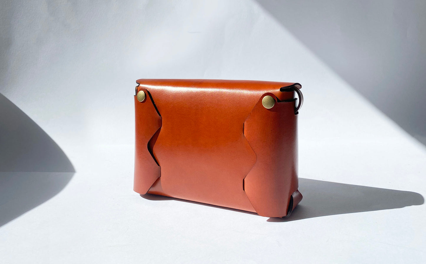 Origamix leather bag